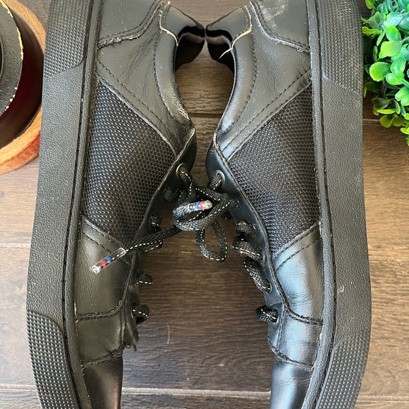 TOMS Star Wars Darth Vader Leandro Black Leather Shoes Sneakers Size 7M - Picture 15 of 16